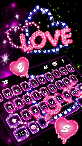 Neon Love कीबोर्ड PC