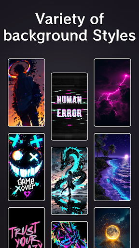 komputer Neon Red Heartbeat Theme