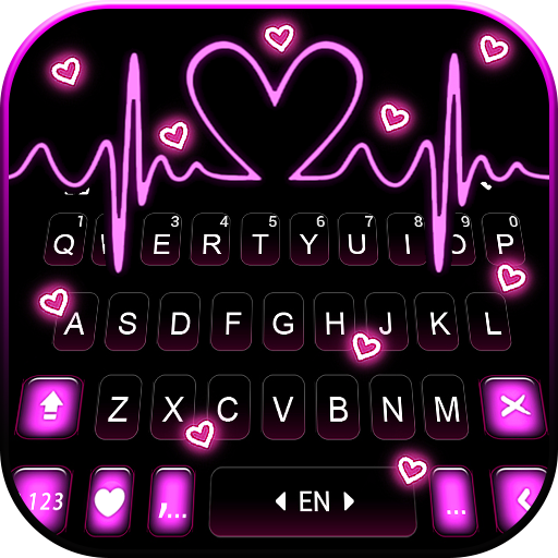 Pink RGB Heart Theme PC