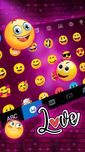 Purple Neon Love Thème PC