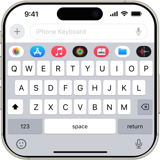 iPhone Keyboard电脑版