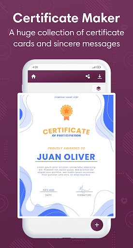 Certificate Maker & Designer পিসি