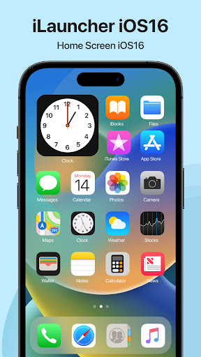 Launcher iOS16 - iLauncher الحاسوب