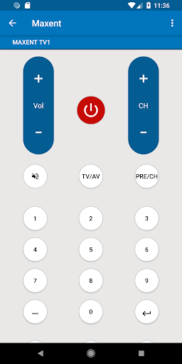 Maxent TV Remote PC