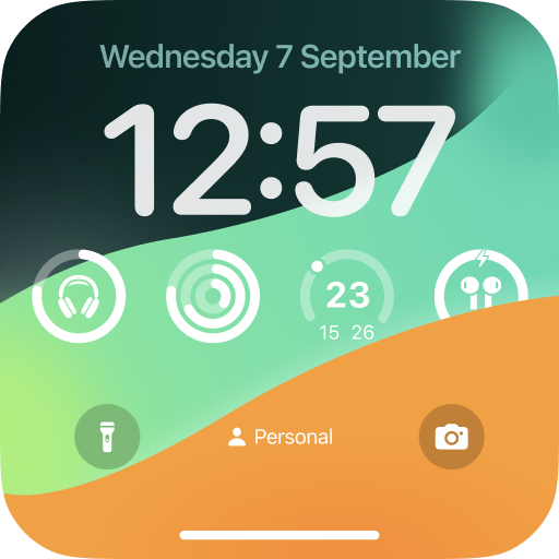 iLock - Lock Screen OS 17 الحاسوب
