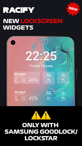 komputer Racify - Beautiful F1 widgets