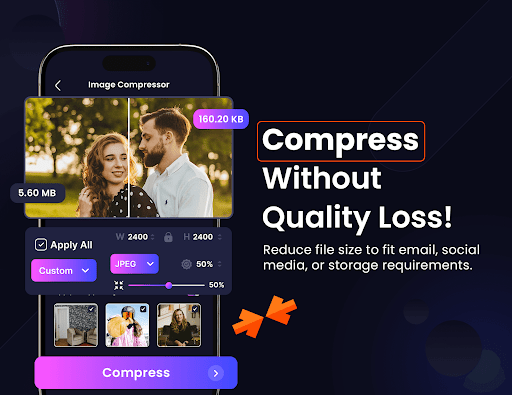 Image Resizer & Compressor پی سی