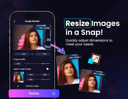 Image Resizer & Compressor پی سی