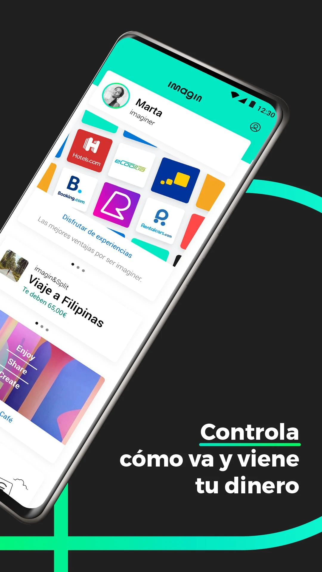 imagin – Más que una app para gestionar tu dinero PC