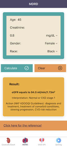 eGFR Calculators Pro PC