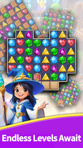 School of Magic : Jewel Match3电脑版
