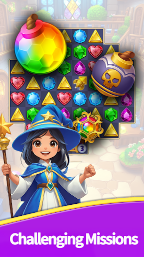 School of Magic : Jewel Match3电脑版