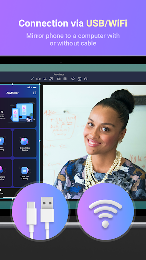 komputer AnyMirror: Mirror Screen to PC
