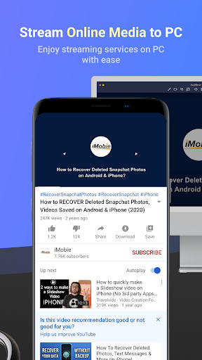 komputer AnyMirror: Mirror Screen to PC