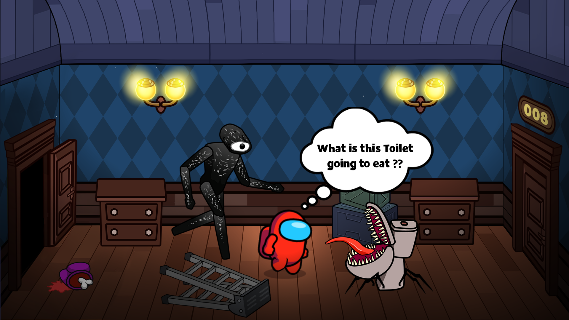 Imposter in Doors: Survival PC