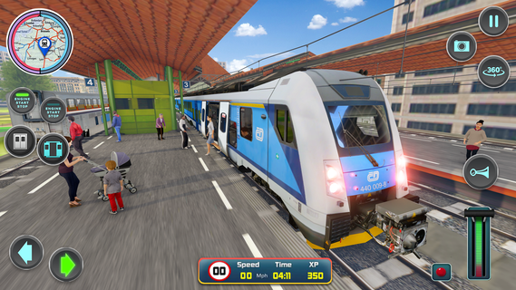 शहर रेल गाडी चालक सिम्युलेटर 2019 रेल गाडी खेल PC