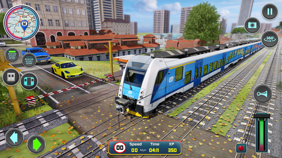 शहर रेल गाडी चालक सिम्युलेटर 2019 रेल गाडी खेल