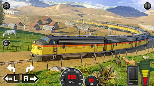 Stadt Bahn Treiber- Bahn Spiel