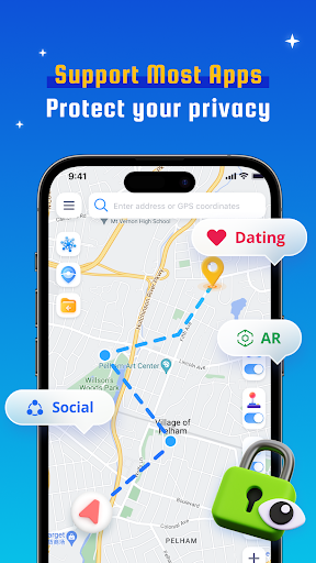 Posizione GPS falsa - AnyTo PC