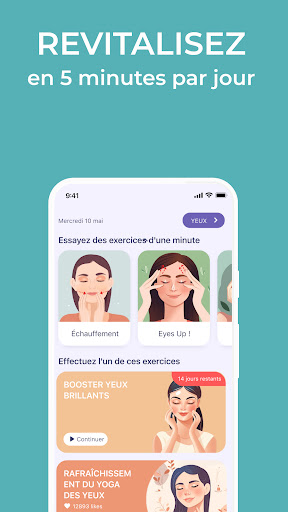 Exercices faciaux par Vitonica