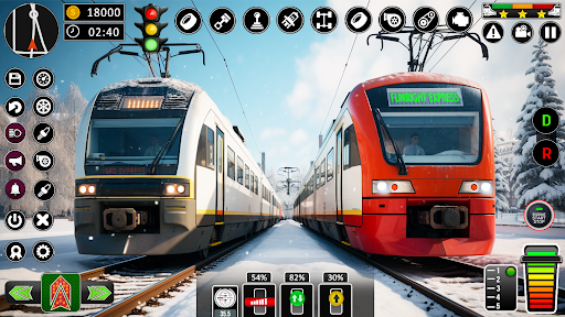 City Train Game-Train Games 3D ????