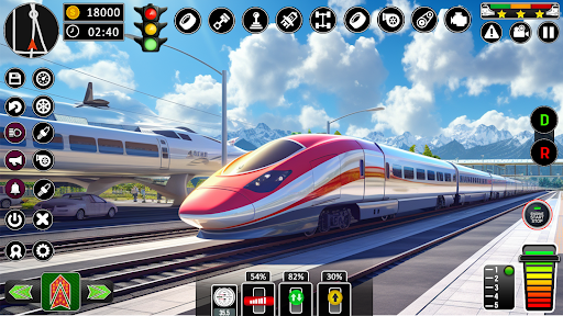 City Train Game-Train Games 3D