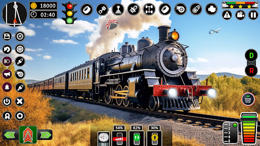 City Train Game-Train Games 3D