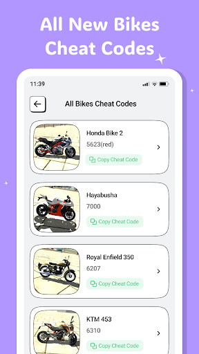 Indian Bike Driving 3D Codes পিসি