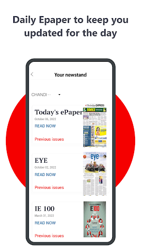 Indian Express News + Epaper PC