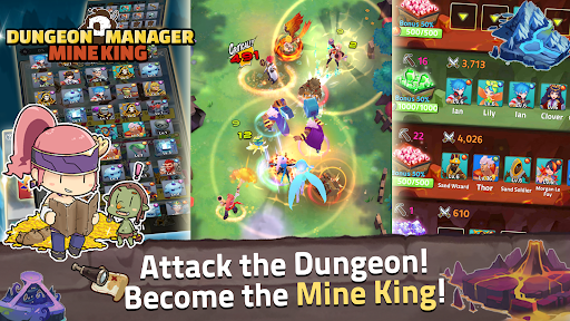 Dungeon Manager : Mine King الحاسوب