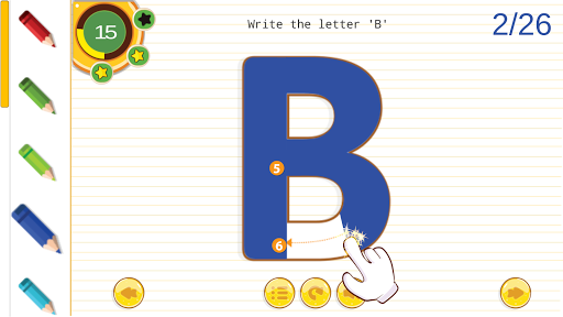 Learn To Write English ABC