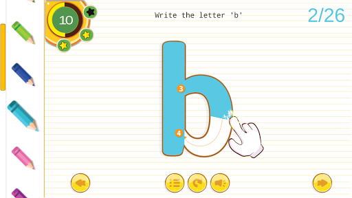 Learn To Write English ABC