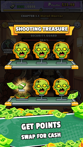 Shoot Zombie: Earn Real Money