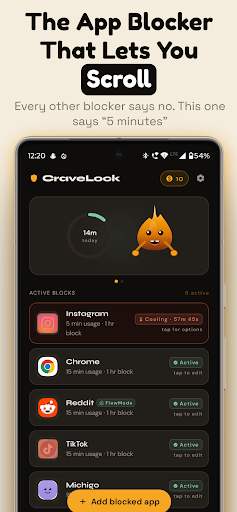 CraveLock: App Blocker & Limit PC