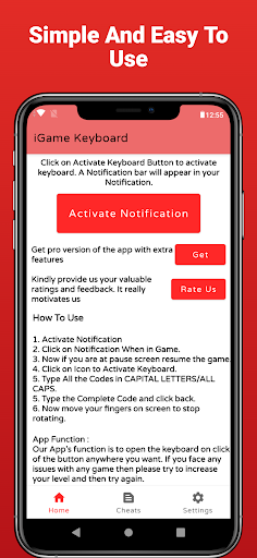 iGame:Game Keyboard for cheats