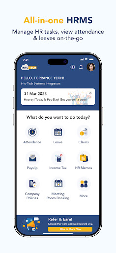 komputer INFOTECH HRMS