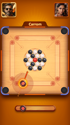 Carrom Go-Disc Board Game