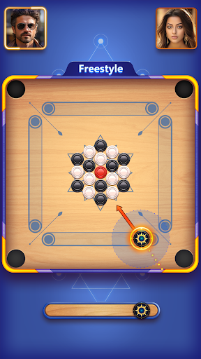 Carrom Go-Disc Board Game