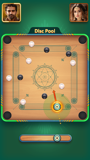 Carrom Go-Disc Board Game