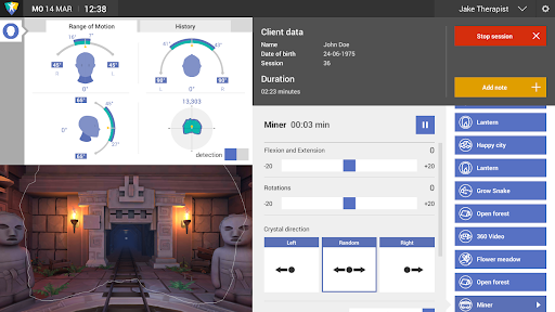Corpus VR Dashboard PC