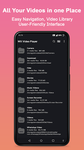 WX Video Manager- Video Player