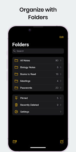 Notes: Simple iOS Notepad পিসি