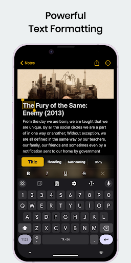 Notes: Simple iOS Notepad পিসি