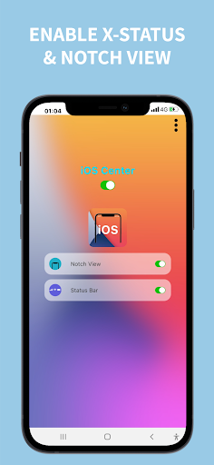 iCenter OS 18: X - Status Bar