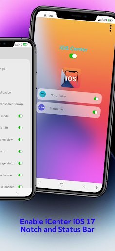 iCenter OS 18: X - Status Bar