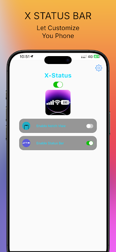 iCenter OS 16: X - Status Bar電腦版