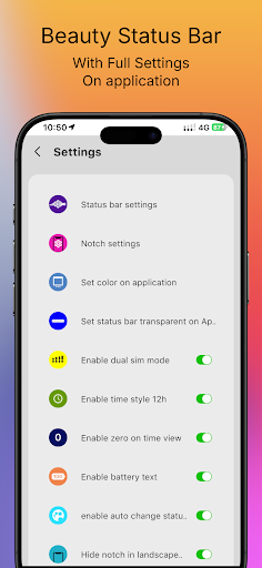 iCenter OS 16: X - Status Bar電腦版
