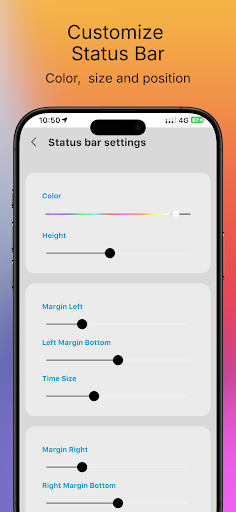 iCenter OS 16: X - Status Bar電腦版