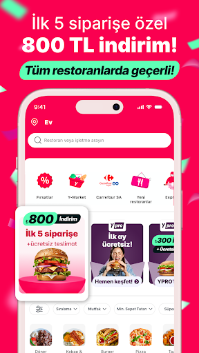 Yemeksepeti - Yemek & Market Siparişi PC