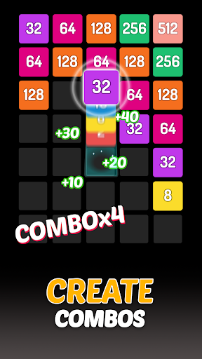 X2 Blocks : 2048 Merge Games